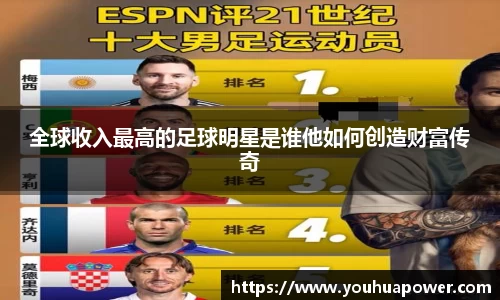全球收入最高的足球明星是谁他如何创造财富传奇